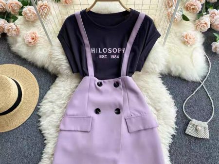 Hilton Top and Suspender Pants Hot on Sale