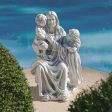 Jesus Christ Loves the Little Children Garden Sculpture By Artist Carlo Bronti Fashion