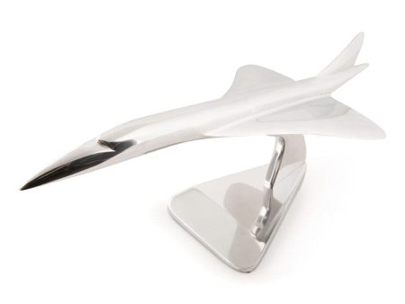 Airplane Concorde  British Airways and Air France Deck Top Aluminum Model Online now