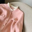 Gia Cute Heart Cardigans in Pink Fashion