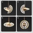 Modern Butterfly Star Rotating Pendant LED Ceiling Lighting  Fixture on Sale