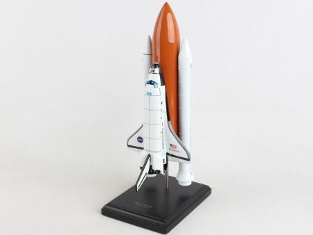 NASA Space Shuttle Atlantis Orbiter Full Stack Medium Wood Model Space Craft Sale