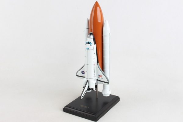 NASA Space Shuttle Atlantis Orbiter Full Stack Medium Wood Model Space Craft Sale