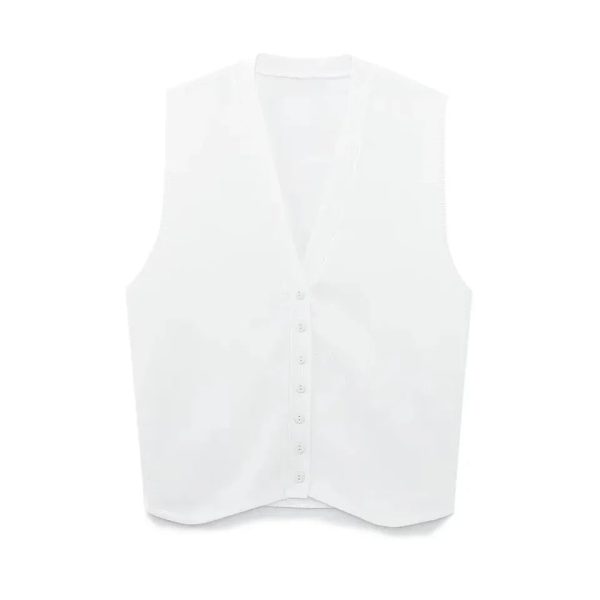 Dolo Statement Vest Summer Casual Tops Online now