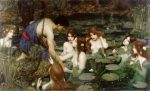 John William Waterhouse Artwork Hylas And The Nymphs Canvas Painting For Discount