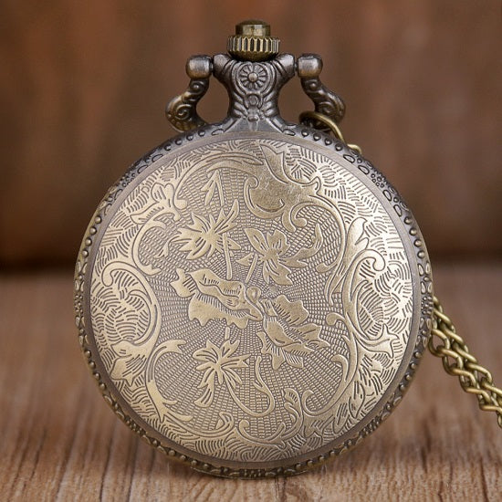 Bronze Octopus  Quartz Movement Pocket Watch on Sale