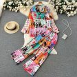 Cartoon Abstract Coord Set Hot on Sale