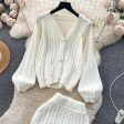 Crystella  Winter Coord Set - Set of Sweater and Skirt Sale