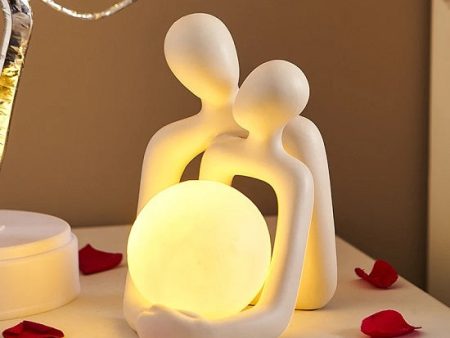 Modern Design Sculptural Light Art of Romance LED Lamp Online now