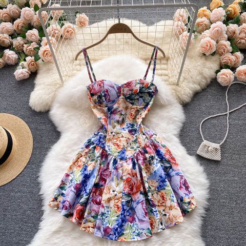 Diana Floral Dress For Discount