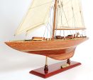 America s Cup 1933 Endeavor J Class Sailboat Small Wood Model Yacht Supply