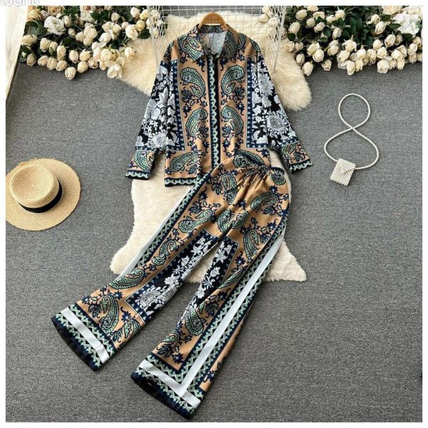 Cicily Abstract Coord Set on Sale