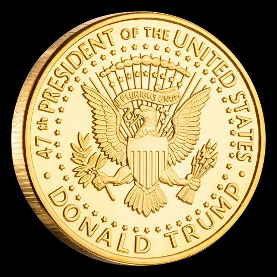 Trump 2024 Commemorative Collectible Coin Save America Again American Eagle Gold Online