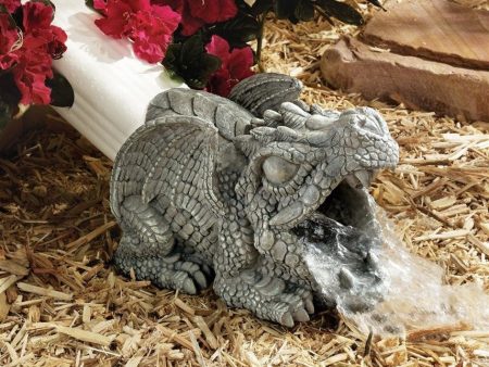 Dragon Gutter Guardian Downspout Statue Online