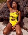 Crossandra One Piece Swimsuit Fashion