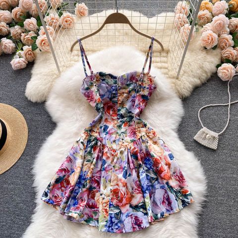 Diana Floral Dress For Discount