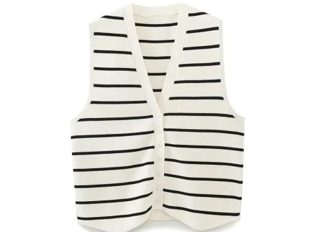 Dolo Statement Vest Summer Casual Tops Online now