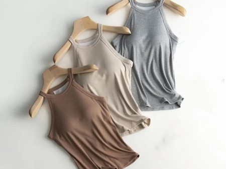 Dia Tank Tops with Inbuilt Bra Cheap