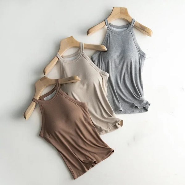 Dia Tank Tops with Inbuilt Bra Cheap