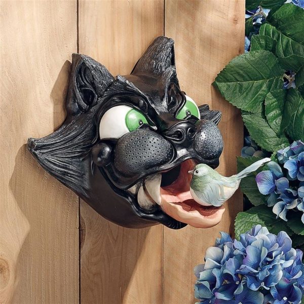 Cat Frederic Sculptural Birdhouse By French Artist Frederic Levesque Sale