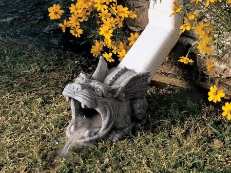 Gargoyle Gutter Guardian Downspout Statue Supply