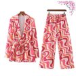 Briana Abstract Print Coord Set Cheap