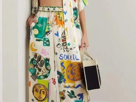 Harvey Summer Holiday Abstract Coord Set For Discount