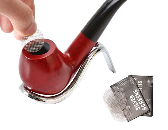 High Quality Handmade Premium Food Grade Natural Red Sandalwood  Wood Pipe with Accessories For Cheap