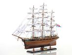 Cutty Sark China Clipper Tall Ship Large Wood Model Sailboat Assembled Discount