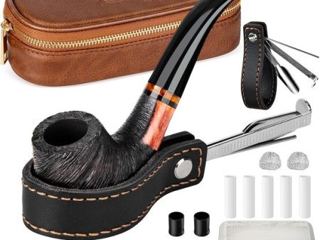 PU Lather High-quality Case Bag for High Quality Briar Wood Pipes and Accesuaries Online Sale