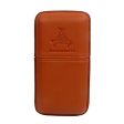 Montercristo Luxury Designer Leather Cigar Case 3 Tubes Cigar Holder Travel Humdor Fits 54R Cigars Fashion