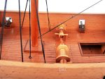 Chinese Junk Sailboat Natural Finish Boat Medium Model Assembled Online now