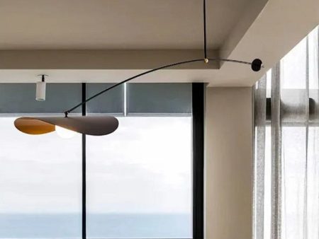 Modern Long Arm  Chandelier Adjustable Angle LED Pendant Light Indoor Lighting Fixture Online now