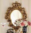 French Rococo Style  17C Madame Antoinette Wall Console Table and Mirror Set Cheap