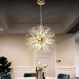 Modern Sky Star Fireball Crystal Pendant LED Ceiling Lighting  Fixture For Sale