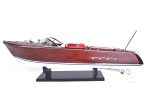 Radio Controlled Riva Aquarama With RC Motor Medium Model Ship Assembled on Sale