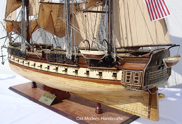 USS Constitution Exclusive Edition Xtra Large Tall Ship Wood Model Sailboat Assembled Supply