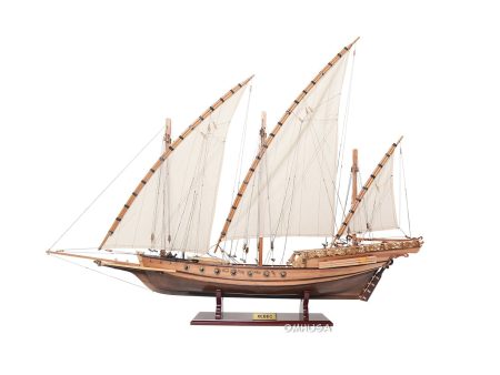 Xebec Corsair Pirates Galley Sailboat Wood Model Ship Assembled Online now