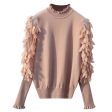 Feather Sleeve Sweaters on Sale