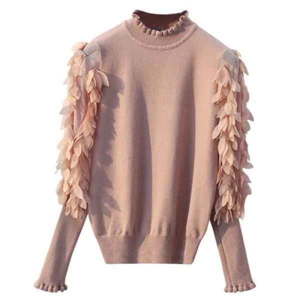 Feather Sleeve Sweaters on Sale