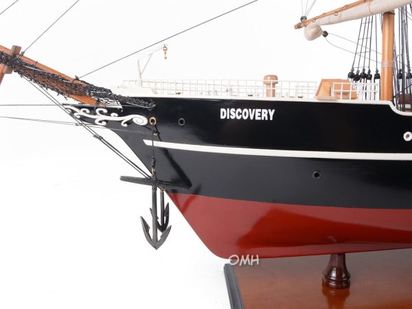 RRS Discovery Wood Model Sailboat  Steamship Assembled Sale