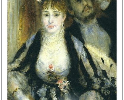 Pierre Auguste RenoirThe Theater Box 1874 Canvas Painting For Sale