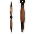 Great War WWI Large Vintage SB Black Tips Biplane Propeller Wood Model Fashion