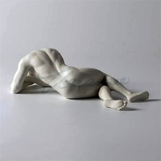 Modern Art Series Nude Male Ceramic Statue Abstract Naked Body Art Sculpture Discount