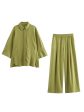 Bizo Summer 2 Pc Coord Set in Green Cheap