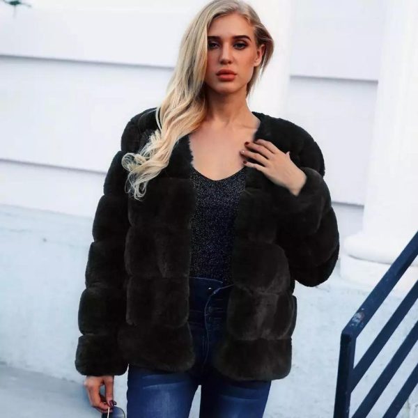 Carrie Bradshaw Luxury - Faux Fur Jackets Online Hot Sale