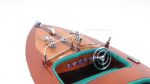 Chris Craft Triple Cockpit Medium Boat Wood Model Speedboat Ship Assembled Online Sale