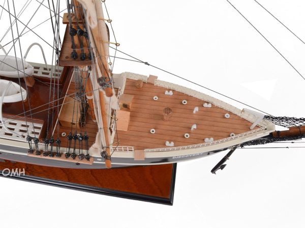 RRS Discovery Wood Model Sailboat  Steamship Assembled Sale