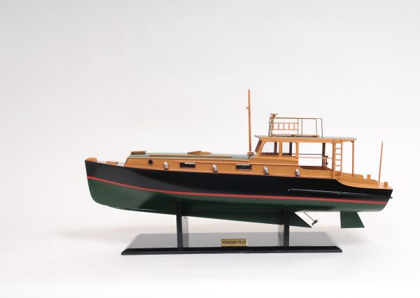 Hemingway™ Pilar Fishing Boat Collectible Wood Model Speedboat Ship Assembled Discount