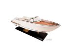 Italian Speed Boat Rivarama large Model Ship Assembled Sale